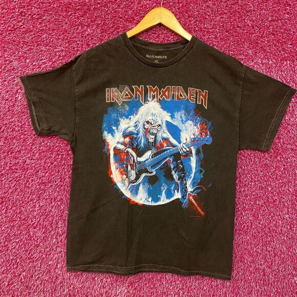 Iron Maiden Fear Of The Dark Album Cover Eddie T-Shirt Medium - Picture 1 of 4